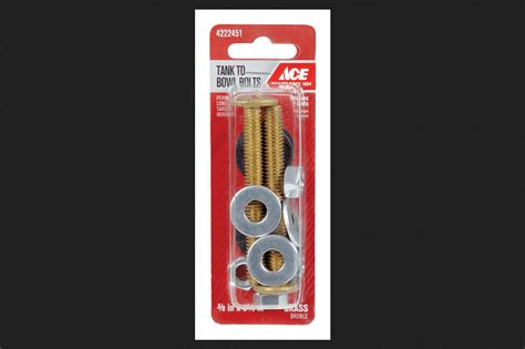 Ace 068016 Ace Tank Bolt Kit 3/8"x 3-1/8", - Walmart.com