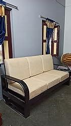 Vinod Handicraft Sheesham Wood Seater Sofa For Living Room Bedroom