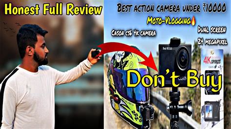 Best Budget K Action Camera For Moto Vlogging Under Cason Cs