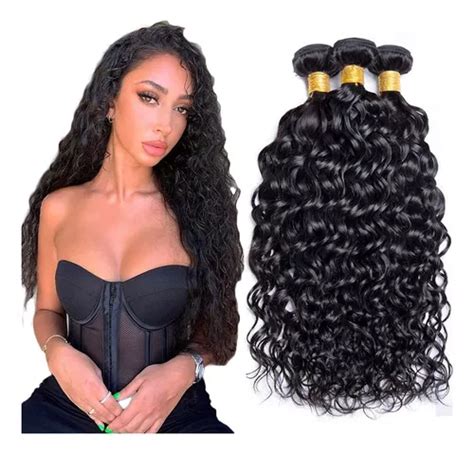 Cabelo Humano Natural Mega Hair Wavy Na Tela Cm G Parcelamento