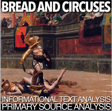 Bread and Circuses Infotext & Primary Source Analysis(Ancient Rome ...