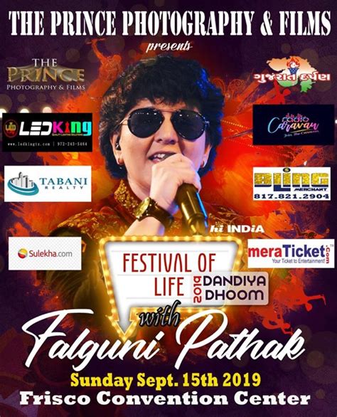 Falguni Pathak Dandiya Dhoom 2019 Dallas - Frisco | MeraEvents.com