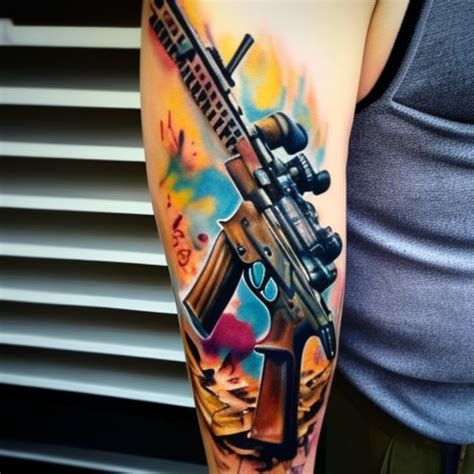 63 Rifle Tattoo Ideas