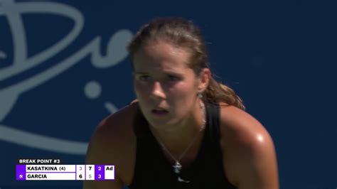 MATCH HIGHLIGHTS: D. Kasatkina vs. C. Garcia: Second Round | Tennis.com