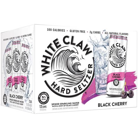 White Claw Black Cherry 12 Pack 12 Fl Oz Per Can