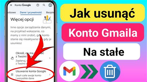 Jak Trwale Usun Konto Gmail Usu Identyfikator Gmaila Youtube