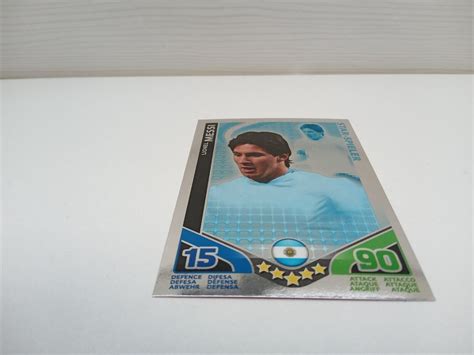 Topps Match Attax 2010 Lionel Messi Argentina Star Spieler