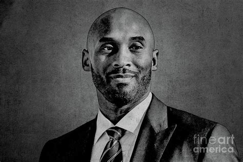 Kobe Bryant Portrait Digital Art by Jemmy Grey