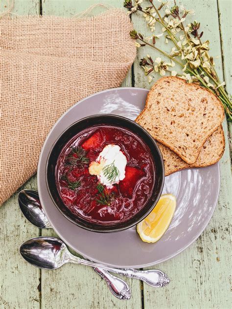 Meatless Borscht » Foodom