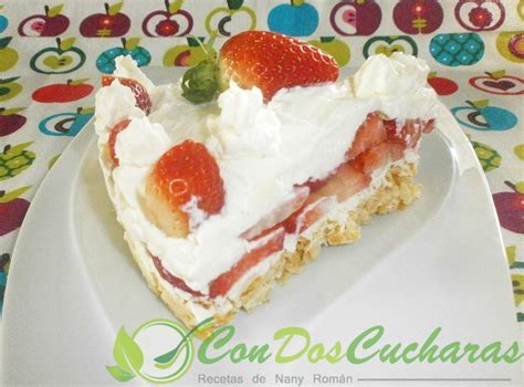 Tarta Crujiente De Fresas Cocina