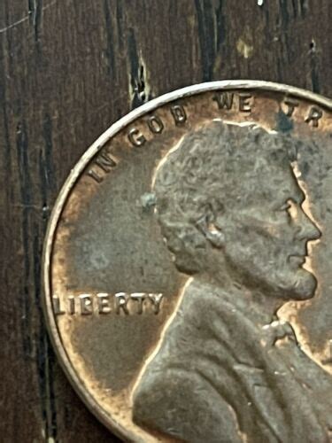 D Wheat Penny Error L B From Liberty Ebay