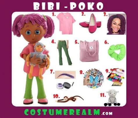 Poko Bibi Costume Guide - Crafting A Bibi Costume From Poko: