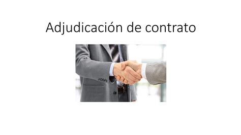 administración 3 5 ADJUDICACIÓN DE CONTRATO