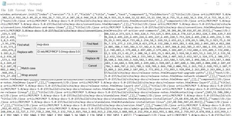 MCP: MCP documentation changes starting from 4.2