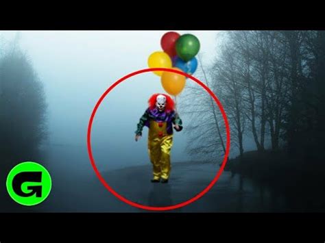 Top Pennywise Killer Clown Caught On Camera Spotted In Real Life