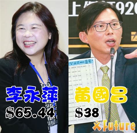 2020立委選舉 李永萍市場價格領先黃國昌 政治 Newtalk新聞