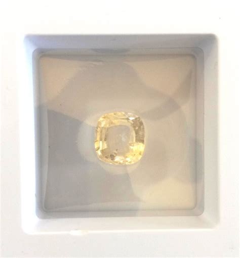 To Carat Natural Yellow Sapphire Stone Original Certified Loose