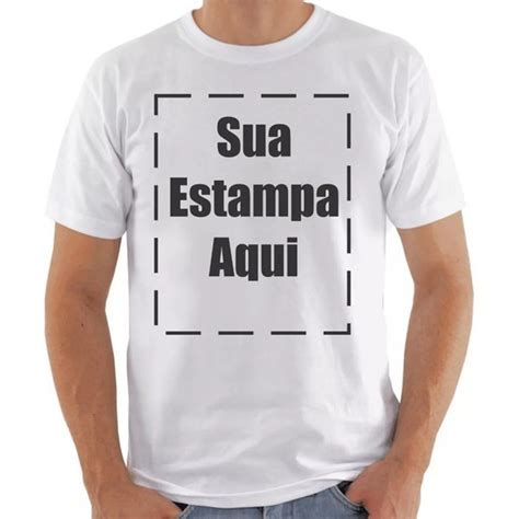 Camiseta Personalizada Sua Estampa Foto Imagem Sua Ideia