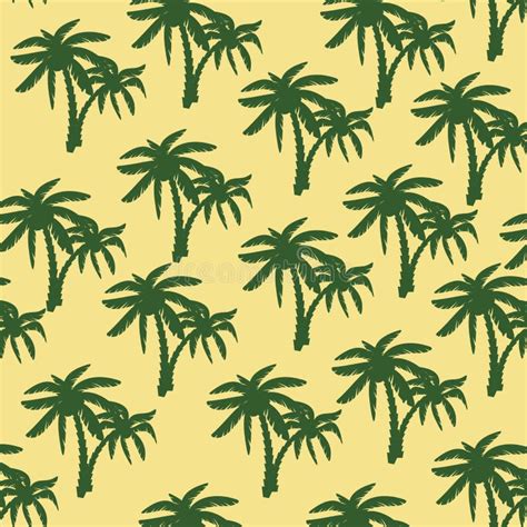 Coconut Tree Print For Textile Design Ilustraci N Del Vector