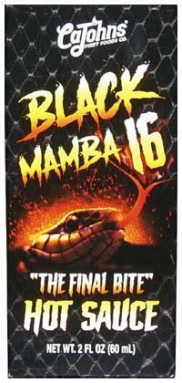 Cajohn S Black Mamba The Final Bite Hot Sauce Hot Sauce Mall