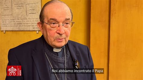 Intervista Al Card Petrocchi Sulla Visita Ad Limina Dei Vescovi Di