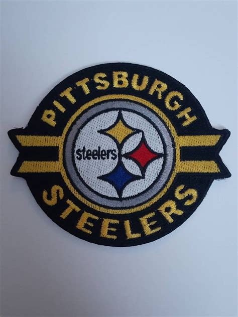 Pittsburgh Steelers Nfl Patch 35 In Etsy