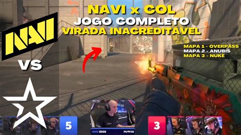 Navi X Col Todos Os Mapas Blast Premier Spring Groups Youtube