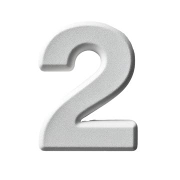 cute white number   decoration number  sticker white decoration