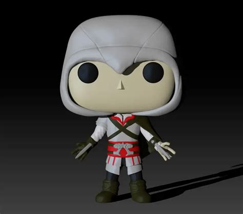 Funko Ezio Auditore 3d Models Download Creality Cloud