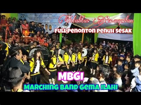 Gebyar Seni Budaya Part Marching Band Gema Ilahi Mbgi Youtube