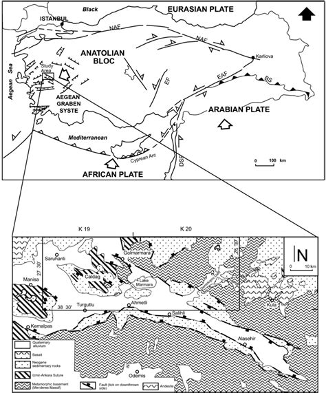 Palaeotectonic And Neotectonic Components Of Western Turkey Around