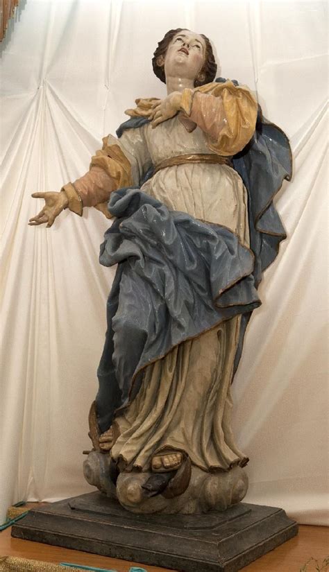 Brudaglio N A Sec XVIII Statua Dell Immacolata 6383039 Statue