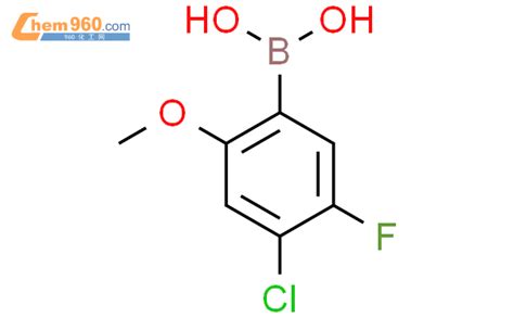 Chloro Fluoro Methoxyphenyl Boronic Acidcas