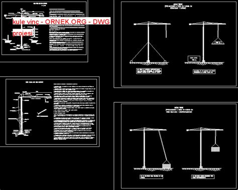 Kule Vin Dwg Projesi Autocad Projeler