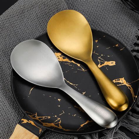 Stainless Steel Rice Spoon Large Capacity Rice Paddle Deepen Thicken