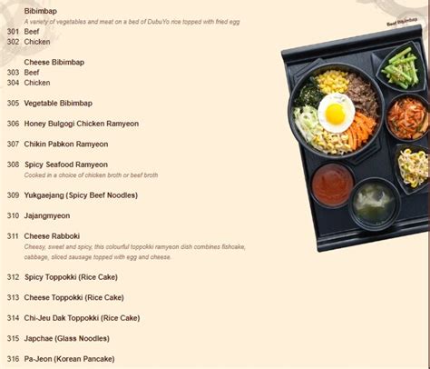 Dubuyo Menu Malaysia & Latest Prices 2024