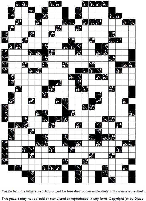 Big and Difficult Free Kakuro Puzzle Printable PDF 30x20 - Worksheets ...