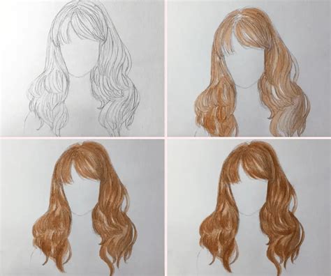 Haare Malen Lernen Eine Einfache Anleitung In Aquarell