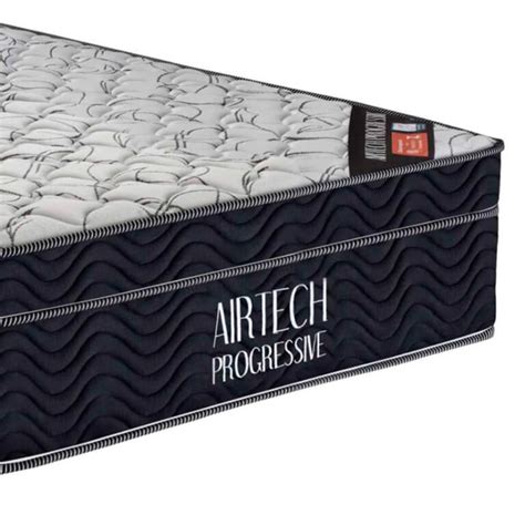 Colch O Casal Airtech Progressive Ortobom X X