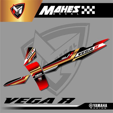 Jual Sticker Road Race Striping New Vega R Stiker Variasi List Motor