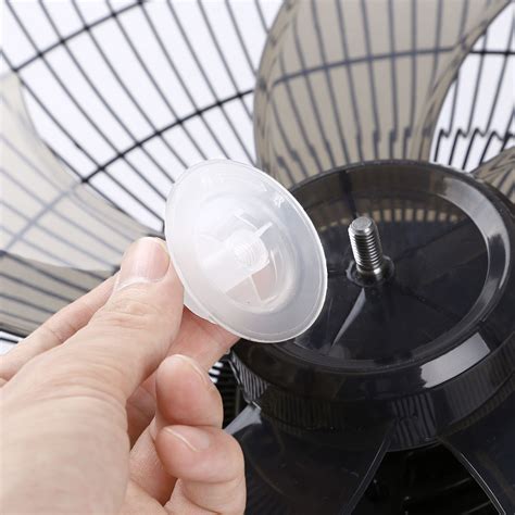 Inch Plastic Fan Blade Five Leaves With Nut Cover For Standing