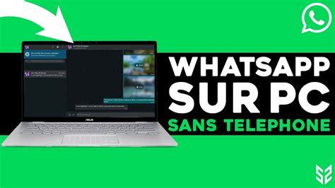 Comment Avoir Whatsapp Sur Pc Sans T L Phone Tuto Youtube