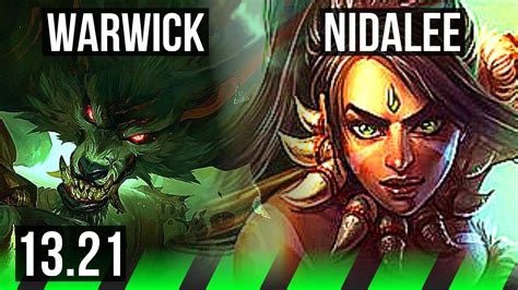 Warwick Vs Nida Jng 2 5m Mastery 2100 Games Rank 9 Warwick 13 3