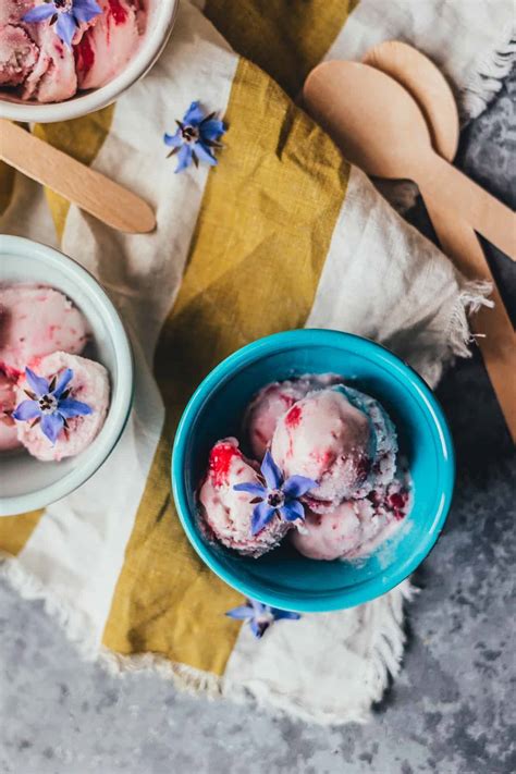 Strawberry Coconut Milk Ice Cream Sweet Miscellany