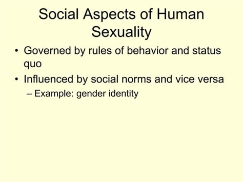 Human Sexuality Ppt