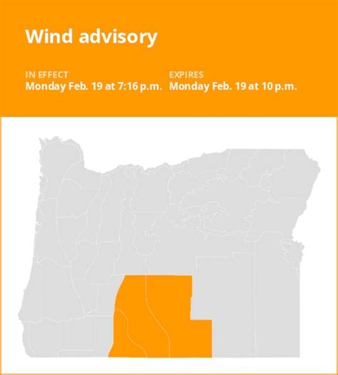 Update: Wind advisory issued for Klamath Basin, Northern and Eastern ...