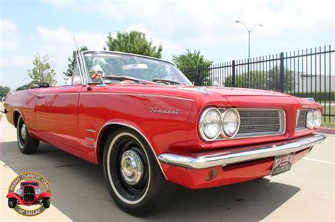 Sell used 1963 Pontiac LeMans Tempest Convertible in Dallas, Texas, United States