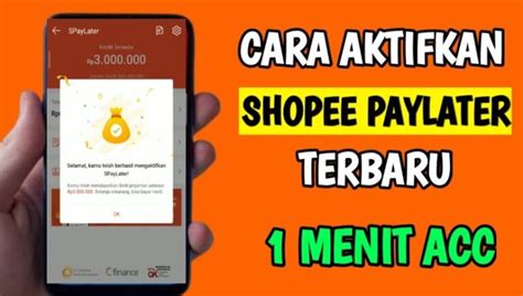 Cara Mengaktifkan Shopee Paylater Terbaru Desember