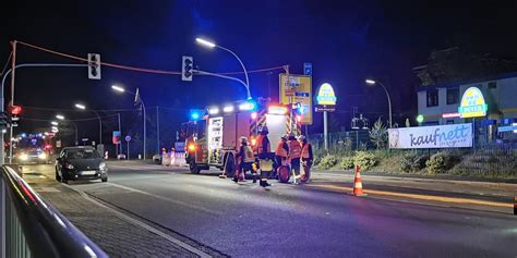 Kilometerlange Lspur Feuerwehr Werne Muss Sonntagnacht Ausr Cken Werne