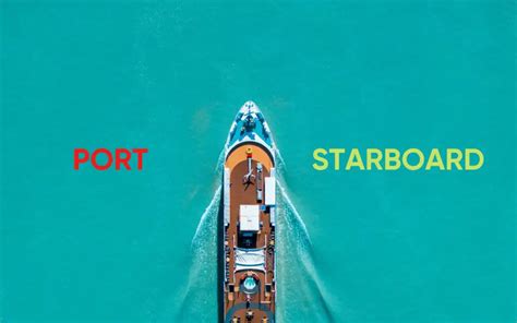 How To Remember Port And Starboard Just Think This